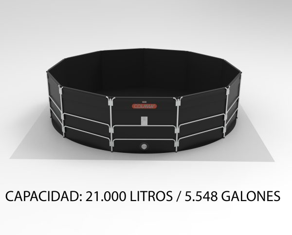Tanque Pvc Fast Tank Hidrocarburos Trabajo Pesado