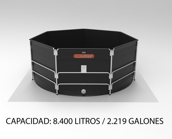 Tanque Pvc Fast Tank Hidrocarburos Trabajo Pesado