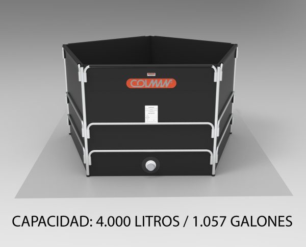 Tanque Pvc Fast Tank Hidrocarburos Trabajo Pesado